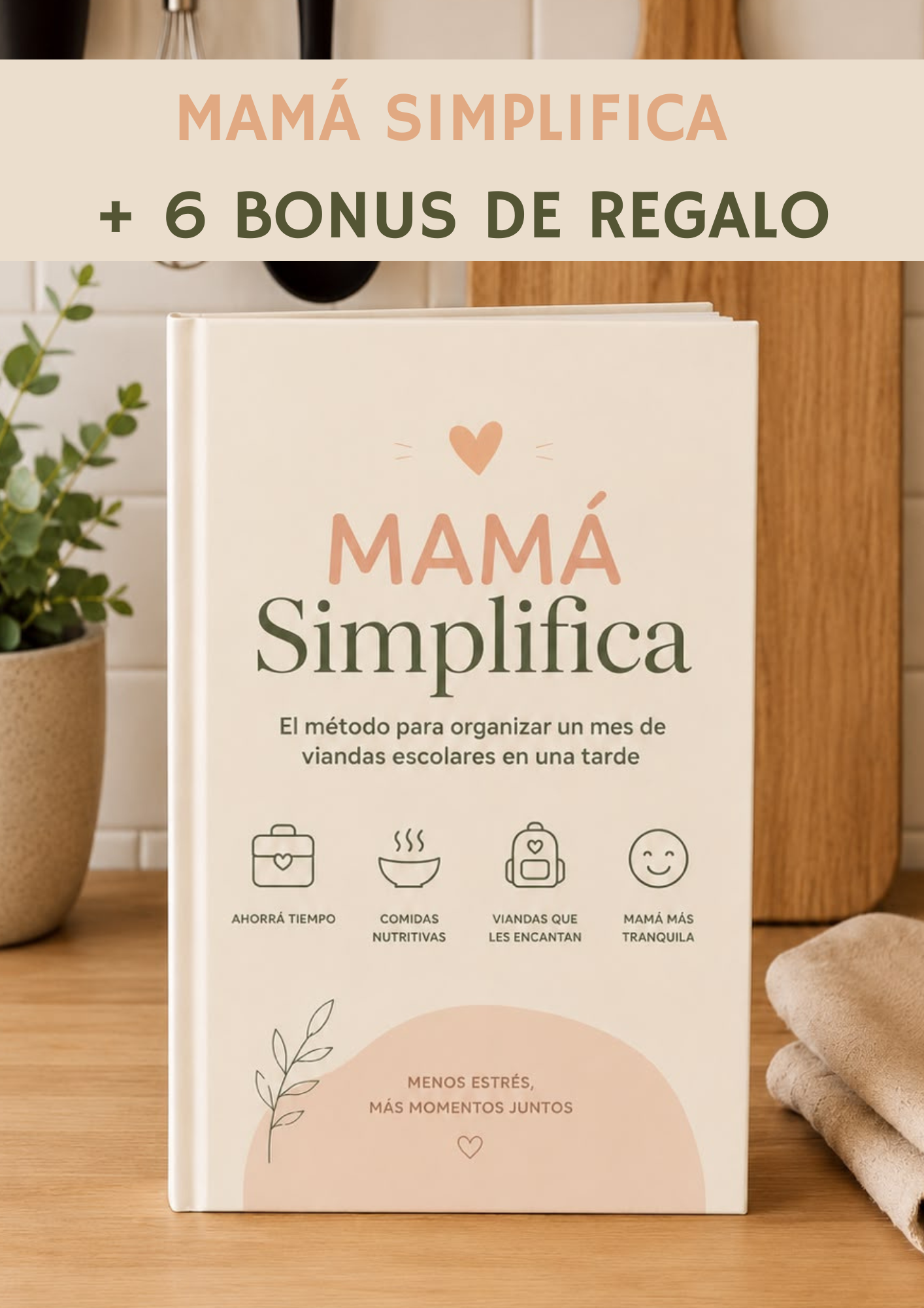 🌿 Mamá Simplifica: La Solución para las Viandas Escolares